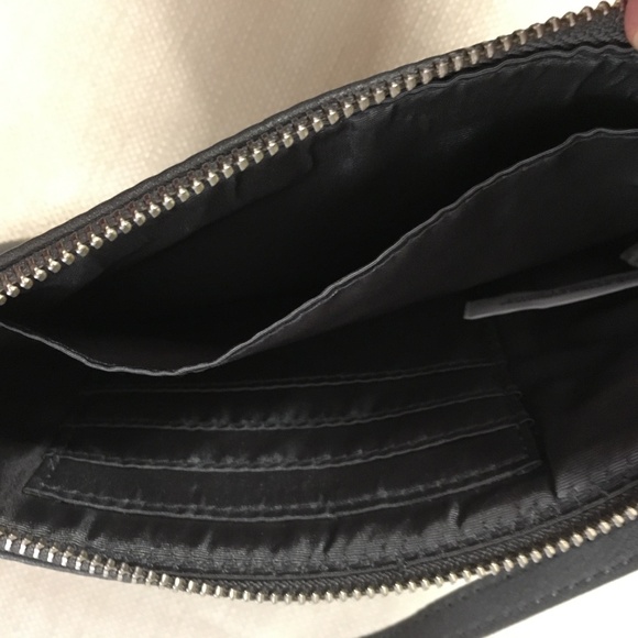 Danier Leather Wristlet in Pewter - Picture 6 of 8